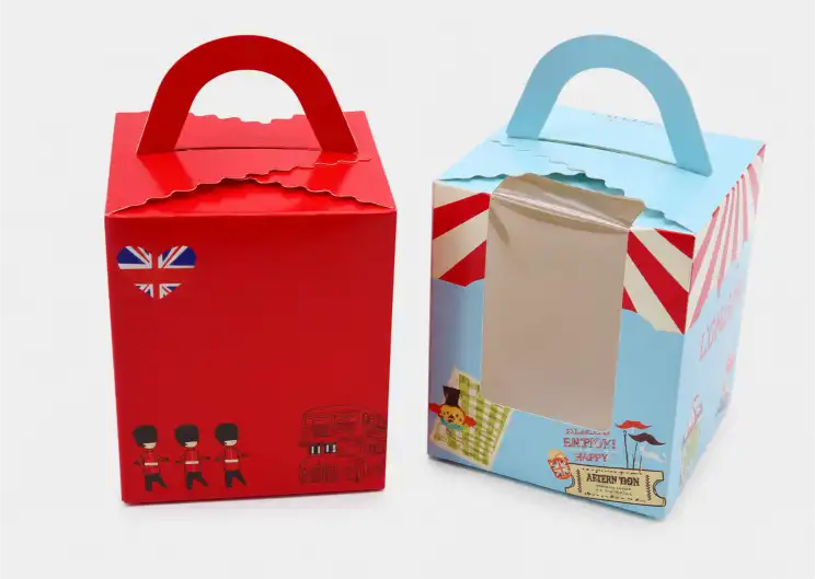 printed takeaway food box