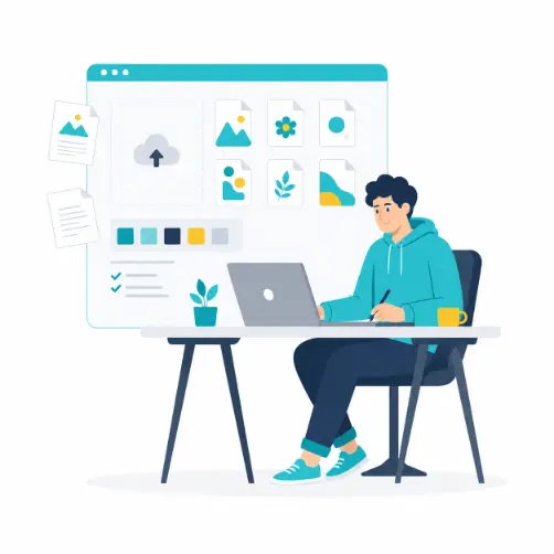 Send artwork for printing review