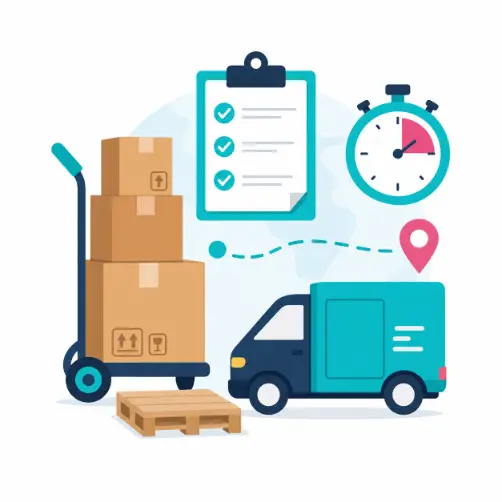 Global shipping for finished printed products